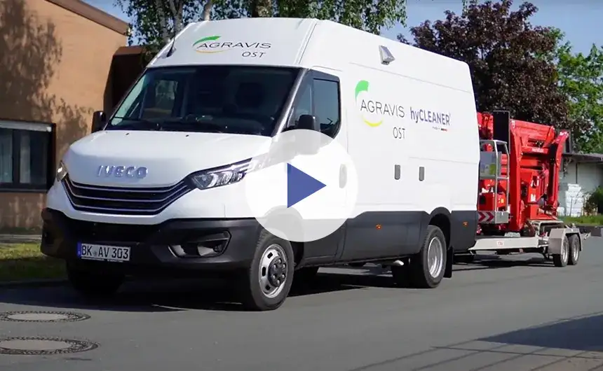 hyCleaner Van with CMC aerial work platform