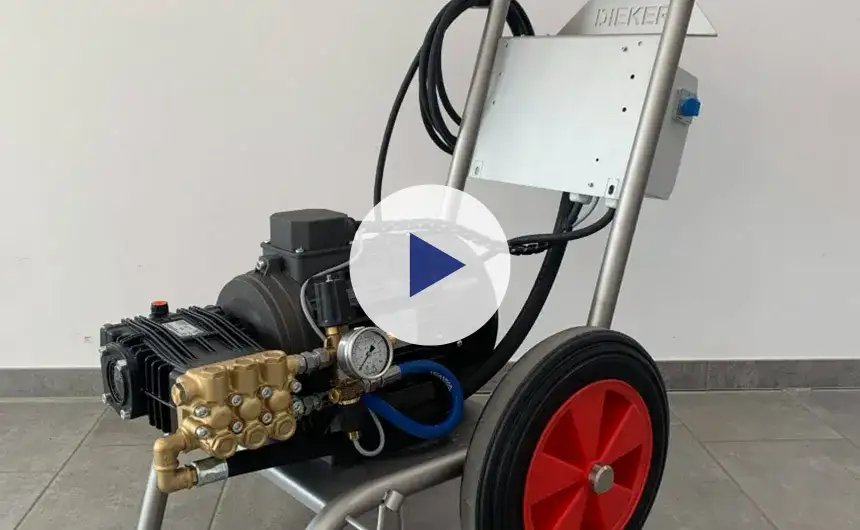 The hyCleaner High-Pressure Cleaner