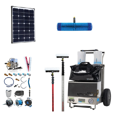 Various hyCLEANER Hand Brush Systems