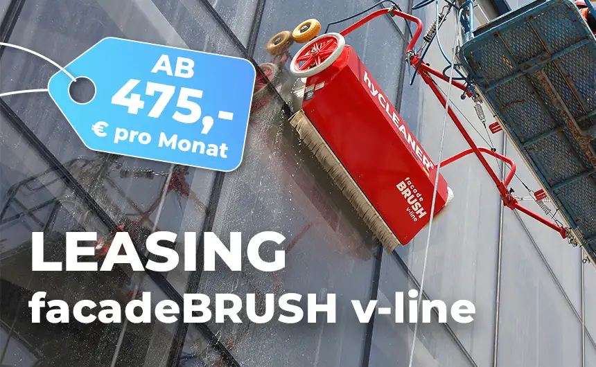Preisschild Leasing facadeBRUSH v-line