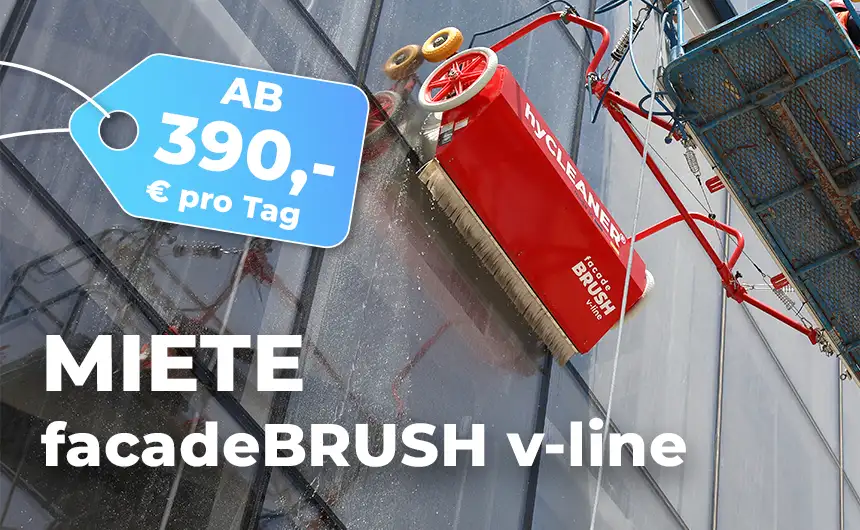 Preisschild Miete facadeBRUSH v-line