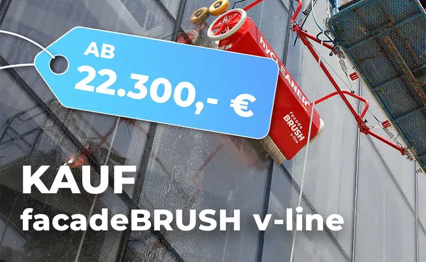 Preisschild Kauf facadeBRUSH v-line