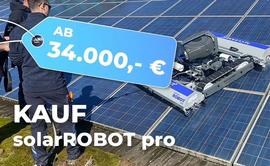 Preisschild Kauf solarROBOT pro