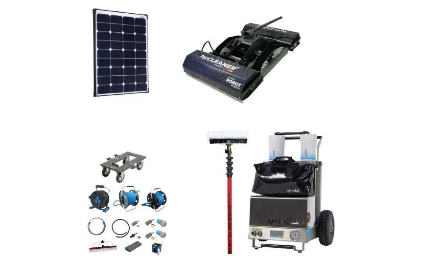 Osmobil Pro X with various accessories