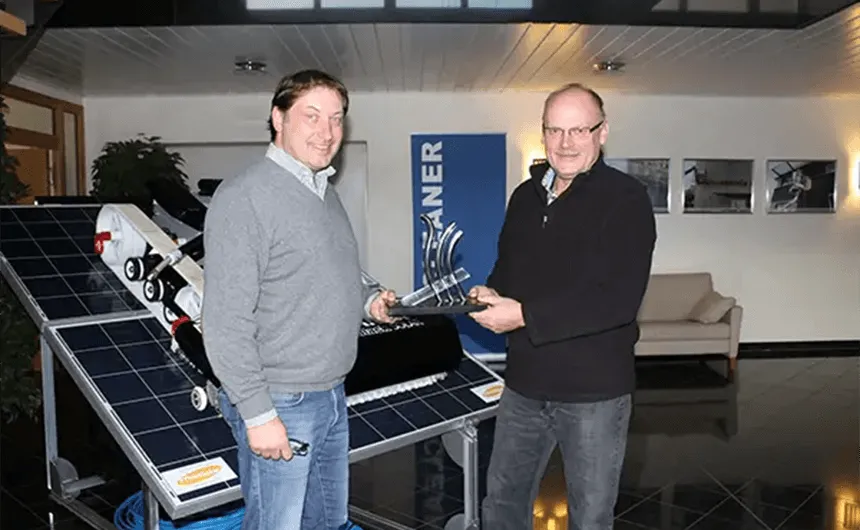 Gründungsbild mit Andreas Grochowiak und Alfons Thihatmer